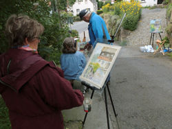 Pleinair rund um das Reiterhaus